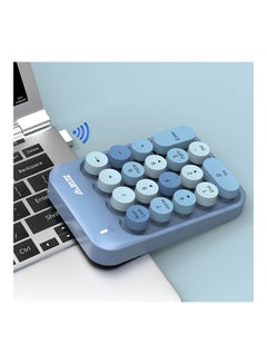 Ajazz AK18 2.4G Mini Wireless Numeric Keypad Blue  - Image 3