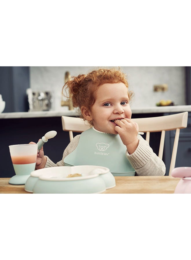 BABYBJORN - Pack Of 5 Baby Dinner Set - Powder Green - Image 1