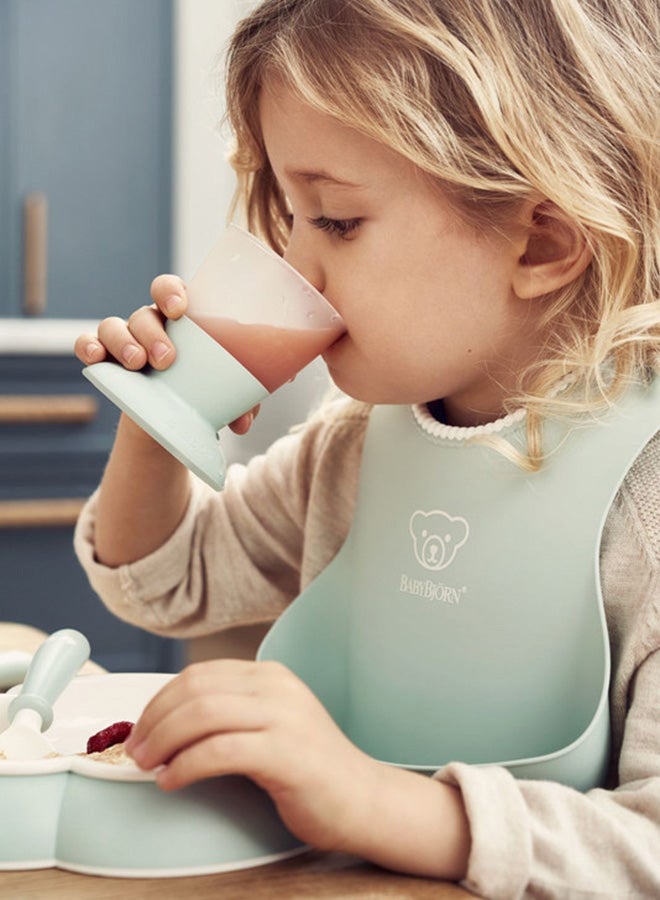 BABYBJORN - Pack Of 5 Baby Dinner Set - Powder Green - Image 1