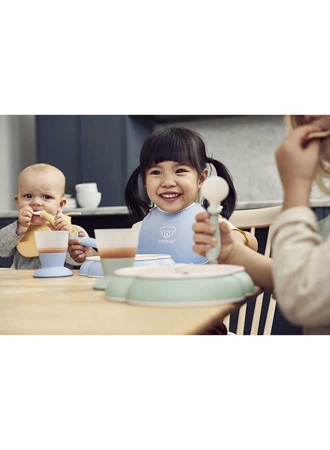 BABYBJORN - Pack Of 5 Baby Dinner Set - Powder Green - Image 1