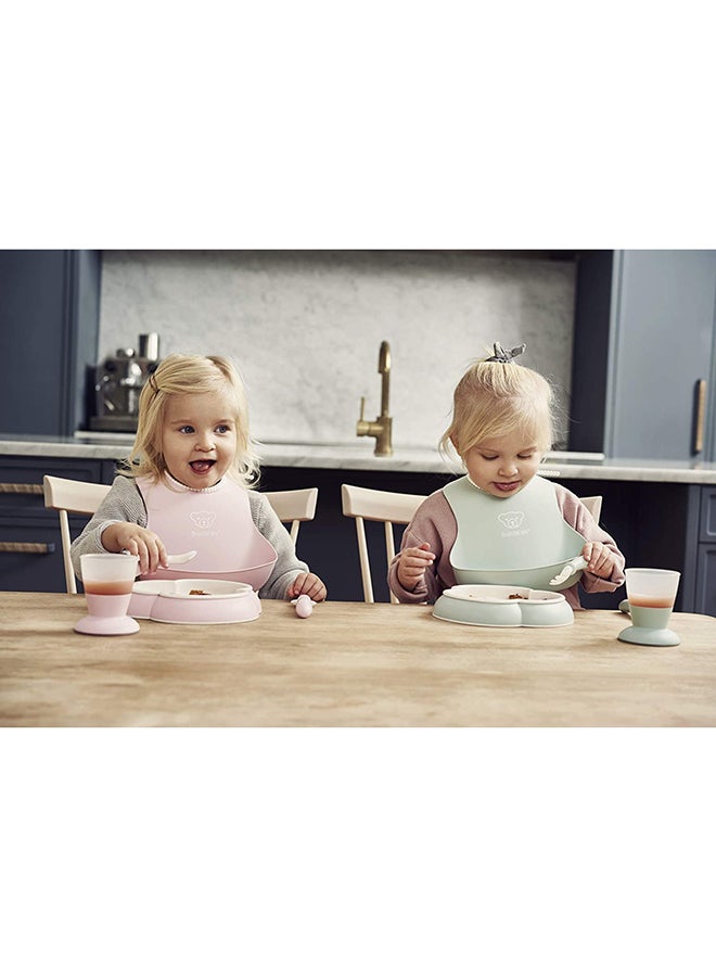 BABYBJORN - Pack Of 5 Baby Dinner Set - Powder Green - Image 1