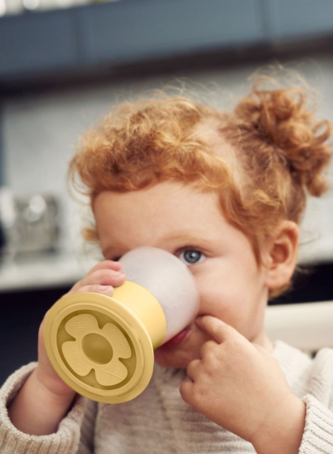 BABYBJORN - 2 Peice Baby Cup Pack, Powder Yellow - Image 1