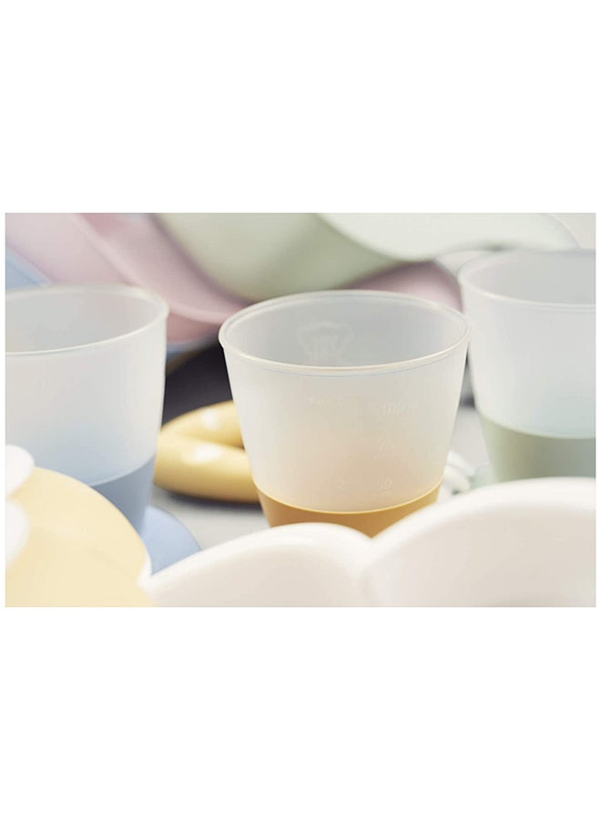 BABYBJORN - 2 Peice Baby Cup Pack, Powder Yellow - Image 1