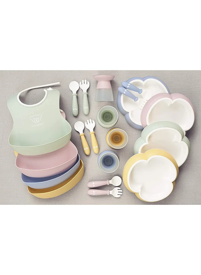 BABYBJORN 2 Peice Baby Cup Pack, Powder Yellow