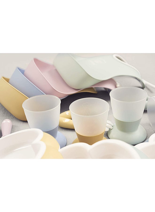 BABYBJORN - 2 Peice Baby Cup Pack, Powder Yellow - Image 1