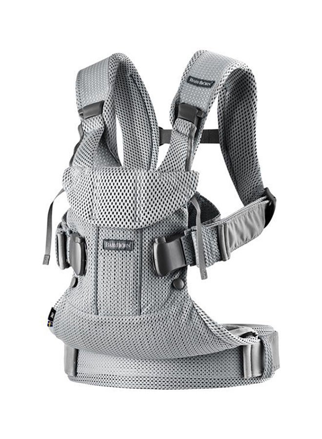 BABYBJORN - Baby Carrier One Air 3D Mesh - Silver - Image 1