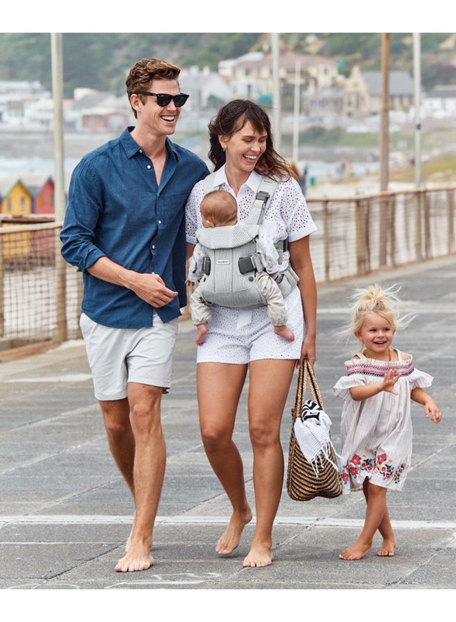 BABYBJORN - Baby Carrier One Air 3D Mesh - Silver - Image 1
