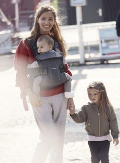 BABYBJORN Baby Carrier One Cotton Mix - Black  - Image 2