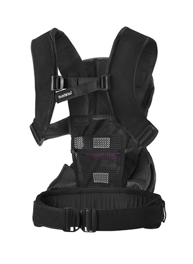 BABYBJORN - Baby Carrier One Cotton Mix - Black - Image 1