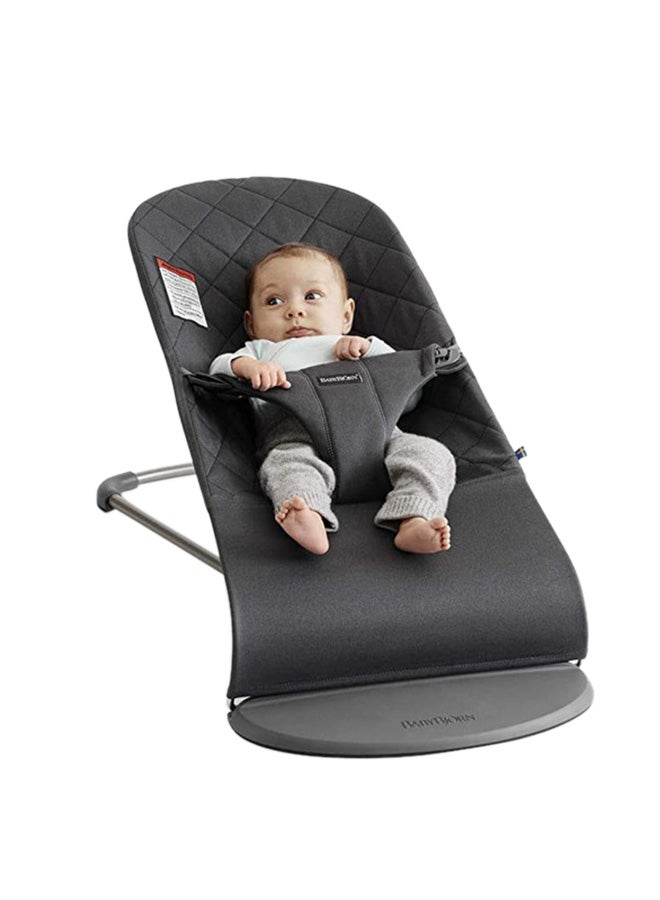 BABYBJORN - Bouncer Bliss Cotton - Anthracite - Image 1