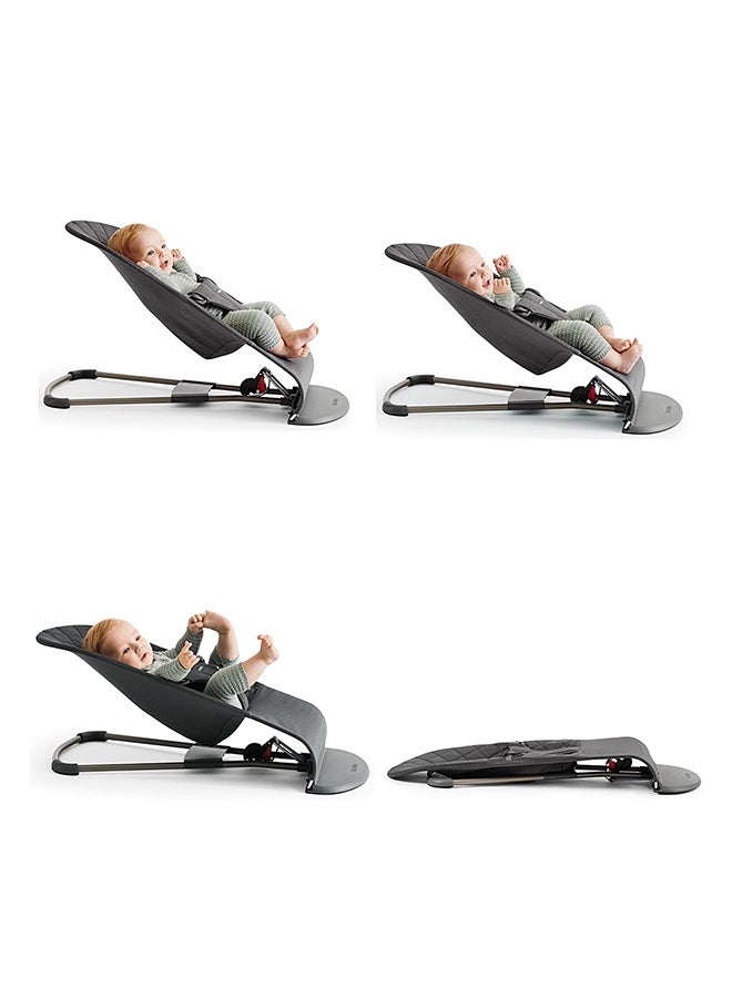 BABYBJORN - Bouncer Bliss Cotton - Anthracite - Image 1