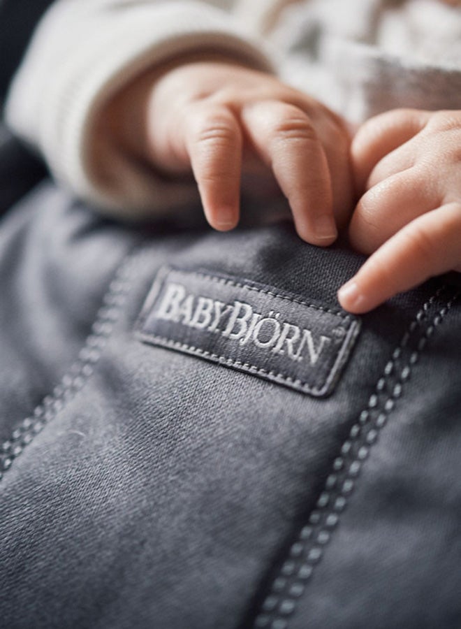 BABYBJORN - Bouncer Bliss Cotton - Anthracite - Image 1