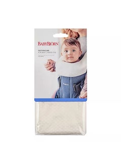 BABYBJORN Teething Bib For Baby Carrier One - White  - Image 4