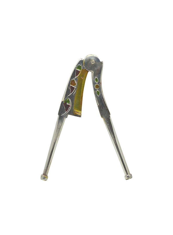 RAJ - Brass Nut Cracker Small Multicolour 16.5cm - Image 1