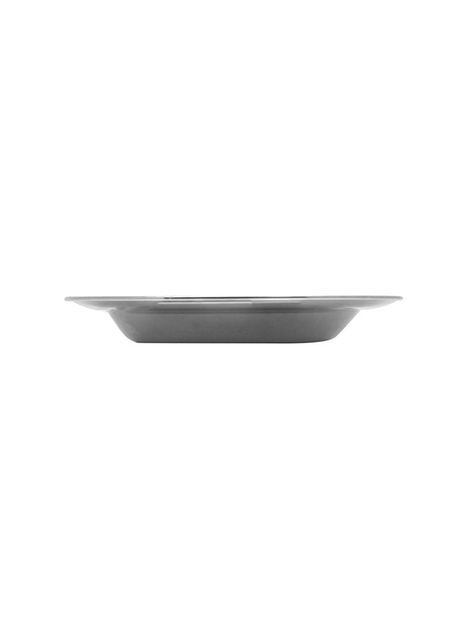 RAJ Stainless Steel Soup Plate Silver 18.5cm  - Image 1