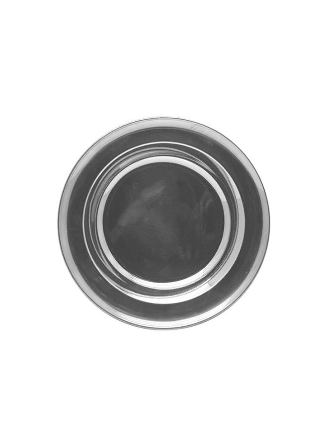 RAJ Stainless Steel Soup Plate Silver 18.5cm  - Image 2
