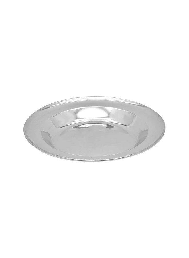 RAJ Stainless Steel Soup Plate Silver 18.5cm  - Image 4
