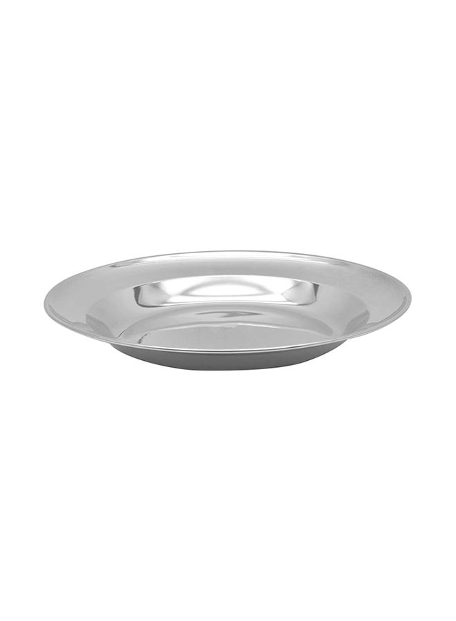 RAJ Stainless Steel Soup Plate Silver 25cm  - Image 3