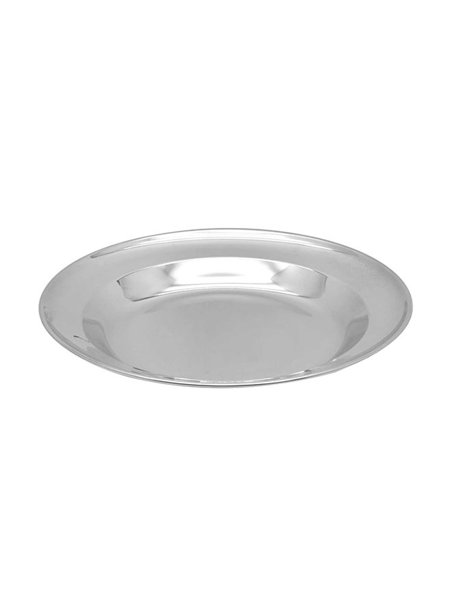 RAJ Stainless Steel Soup Plate Silver 25cm  - Image 4