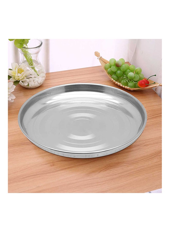RAJ Stainless Steel Plate Silver 18cm  - Image 4