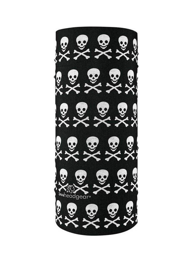 Zan Headgear Zan Motley Tube Skull & Crossbones