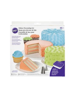 Wilton 46-Piece Deluxe Decorating Tip Set Silver/Purple  - Image 3