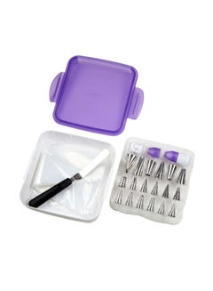Wilton 46-Piece Deluxe Decorating Tip Set Silver/Purple  - Image 4