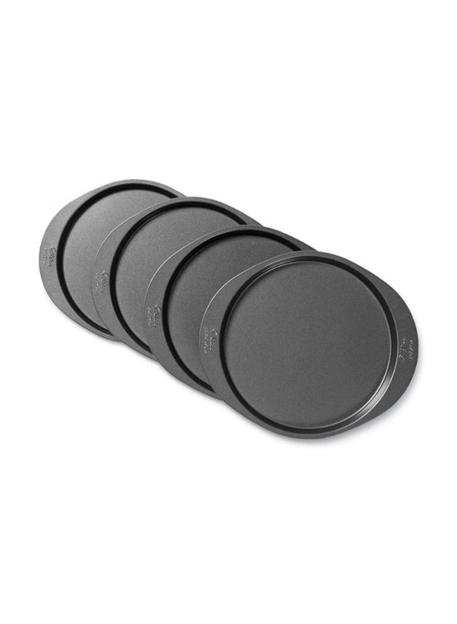 Wilton 4-Piece Easy layer Round Pan Black 8inch - Image 1