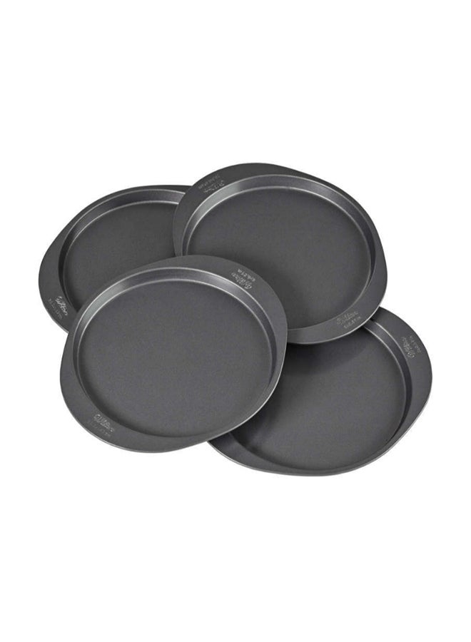 Wilton 4-Piece Easy layer Round Pan Black 8inch - Image 2