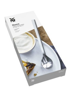 WMF 6-Piece Nuova Coffee Spoon Set Silver  - Image 4