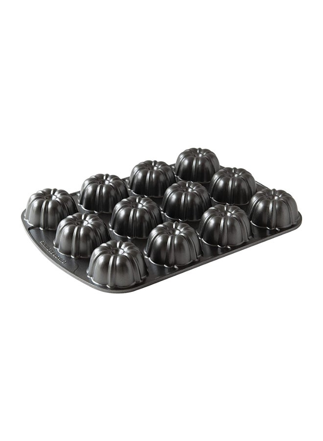 نورديك وير وعاء مربعات أسمر لصنع الكعك أسود 24.1x3.2x34.3سم - Image 2