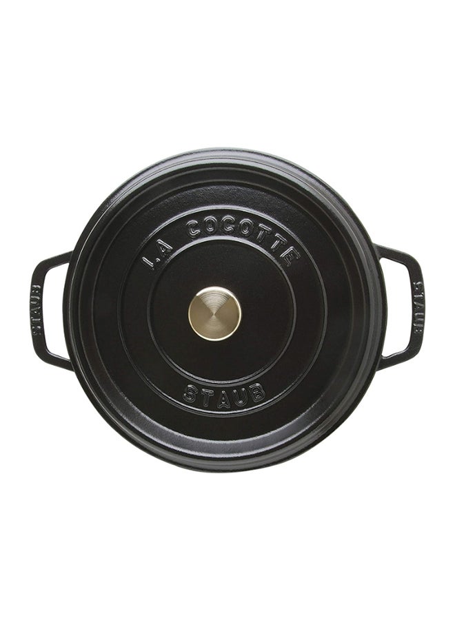 STAUB Round Casserole Black 24cm  - Image 2