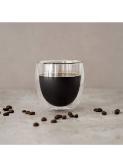 bodum 2-Piece Pavina Double Wall Glass Clear 250ml  - Image 4