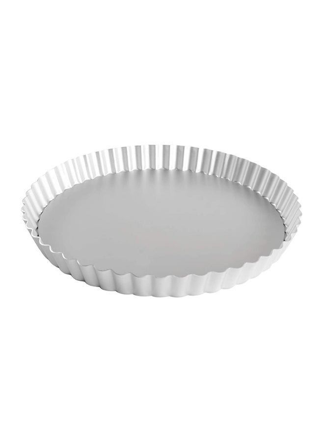 فات داديوز مقلاة كعك مستديرة متعرجة الحواف فضي 9.5x1بوصة - Image 2