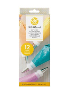 Wilton 12-Piece Disposable Decorating Bag Set White  - Image 2