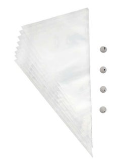 Wilton 12-Piece Cookie Decorating Set White/Silver  - Image 2