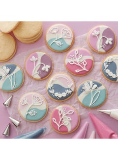 Wilton 12-Piece Cookie Decorating Set White/Silver  - Image 4