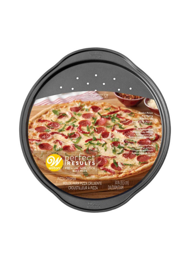 Wilton Pizza Crisper Black 14inch  - Image 2