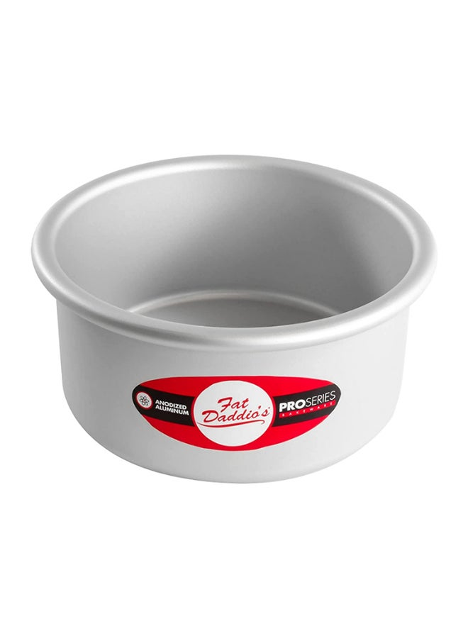 Aluminum Round Cake Pan Silver