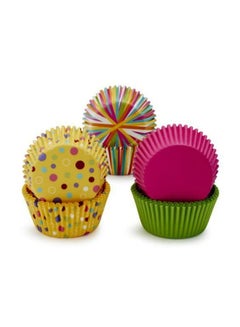Wilton 150-Piece Sweet Dots And Stripes Baking Cup Set Multicolor 5.8cm  - Image 4