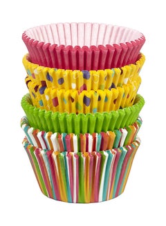 Wilton 150-Piece Sweet Dots And Stripes Baking Cup Set Multicolor 5.8cm  - Image 2