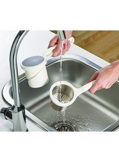 Joseph Joseph Helix Potato Ricer White/Grey/Silver 10.5x3.75x3.5inch  - Image 5