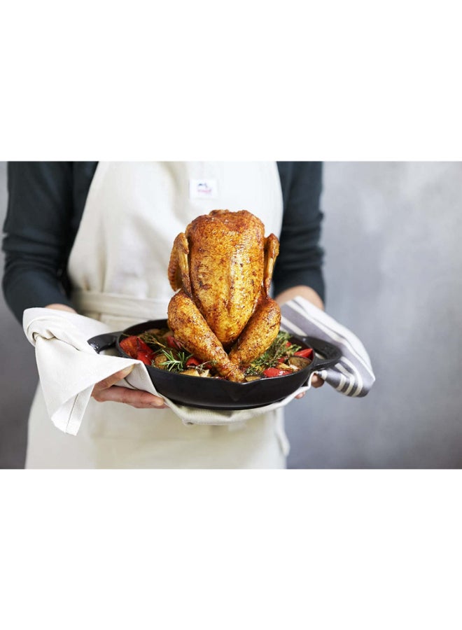 STAUB Vertical Roaster Black 24x33cm  - Image 3