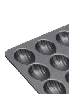 Mini Madeleine Baking Pan Black 27x21centimeter - v1648132161/N17942638A_2