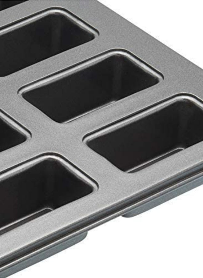 ماستر كلاس صينية خَبز صغيرة على شكل رغيف مع قاعدة عريضة أسود 27x35.5سم - Image 4