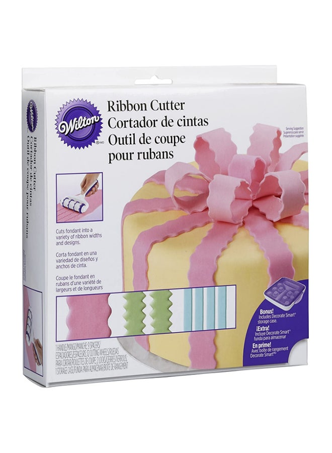 ويلتون طقم قطاعات بشكل شرائط فوندان من 25 قطعة أبيض/أرجواني Cutting Wheels 3x(1, 0.5, 0.25) - Image 5