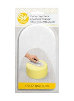 Wilton Easy-Glide Fondant Smoother White 5.75x3.25inch  - Image 2