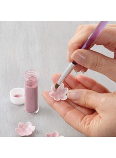 Wilton 5-Piece Cake Decorating Brush Set Purple/Silver  - Image 4