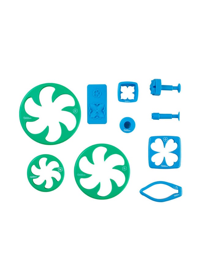 Wilton 28-Piece Gum Paste Cutters Set Red/Pink/Yellow - Image 3