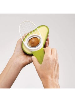 Joseph Joseph 3-in-1 Avocado Tool White/Green  - Image 3